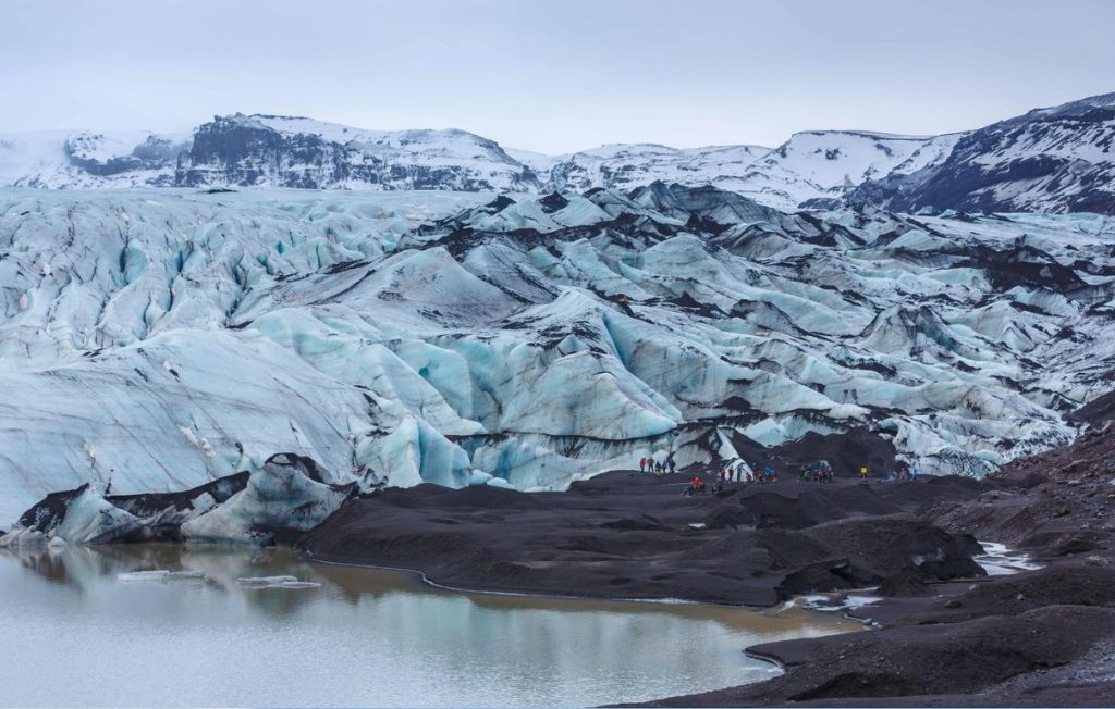 Solheimajokull Glacier