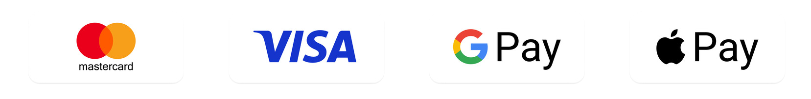Secure Payment Methods Accepted