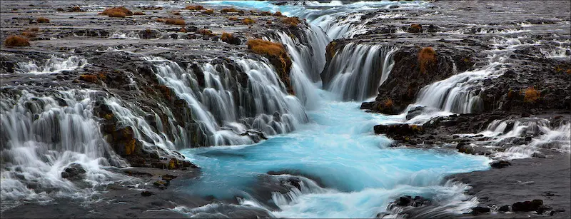 Brúarfoss Falls, Iceland
